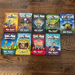 Dog Man and Cat Kid Comic Book Collection